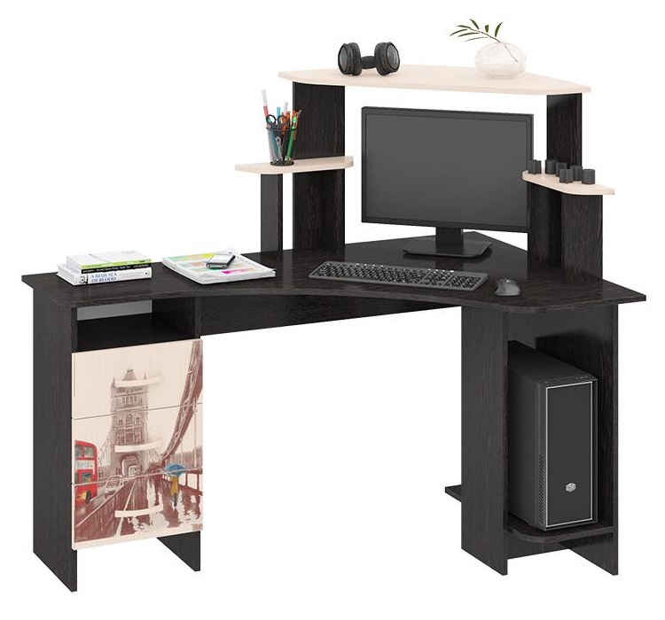 Фото Стол компьютерный Бумеранг-3Н(М) (П) от производителя ТриЯ в Белогорске по цене 15 410 ₽