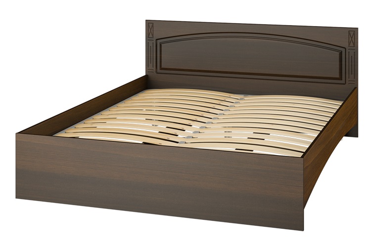 Фото Кровать двуспальная Элизабет ЭМ-14 (СМ 160х200) без основания от производителя Компасс в Белогорске по цене 14&nbsp;350 ₽