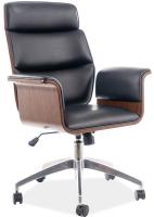 Кресло компьютерное Signal Oregon (Материал обивки: экокожа, цвет обивки: черный (Signal) ) в Белогорске от производителя 