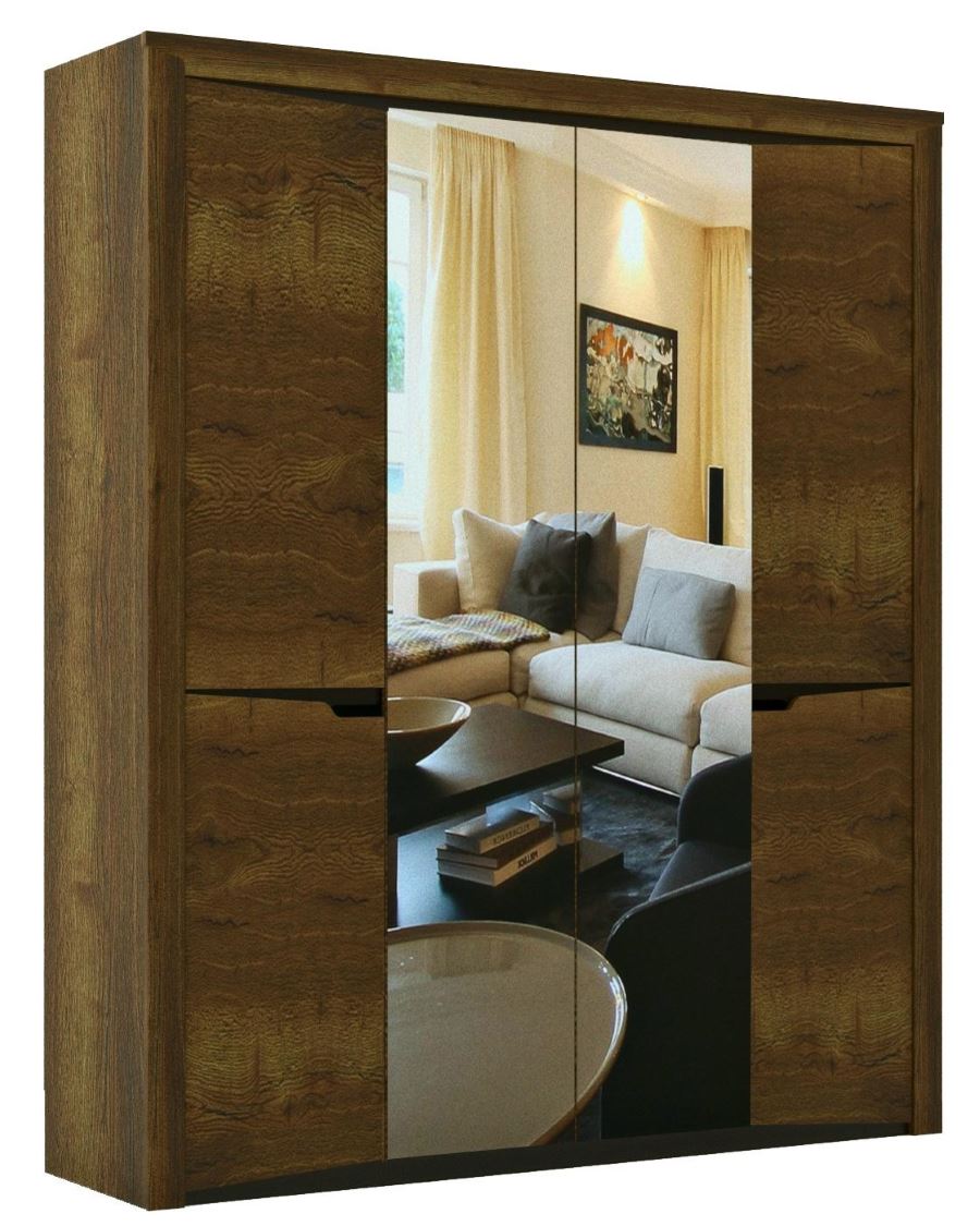 Фото Шкаф Гарда (197) четырехдверный от производителя СБК в Белогорске по цене 31&nbsp;190 ₽