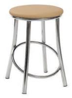 Табурет Сфера хром ( Обивка стула:кожзам , хром, в ассортименте (Мир стульев) ) в Белогорске от производителя 