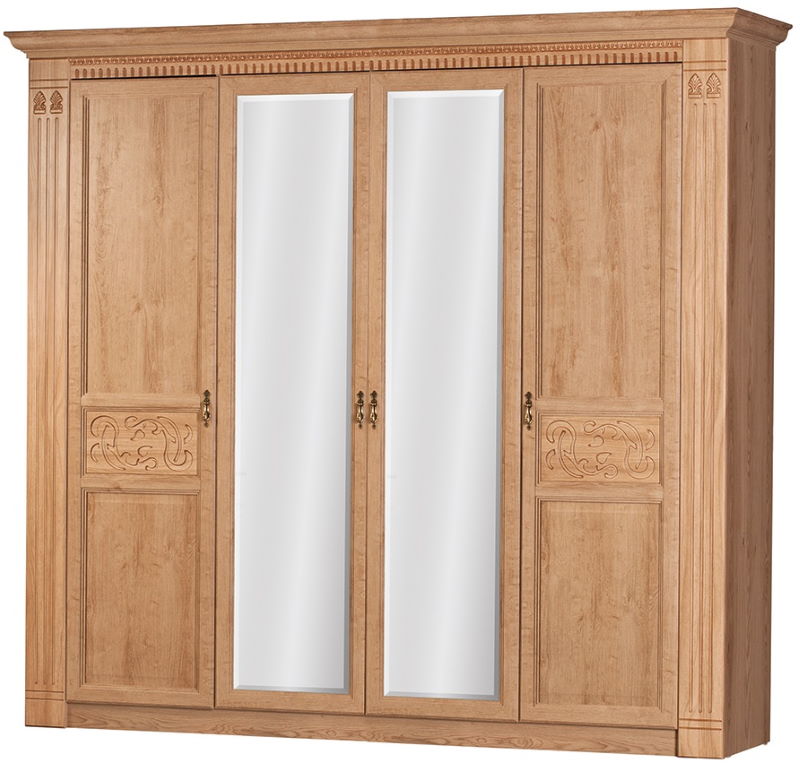 Фото Шкаф Лючия 203 (246) четырехдверный от производителя Яна в Белогорске по цене 82&nbsp;310 ₽