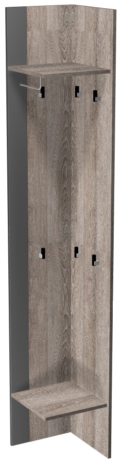 Фото Полка угловая Ханна ПХ-3  от производителя СБК в Белогорске по цене 4 890 ₽