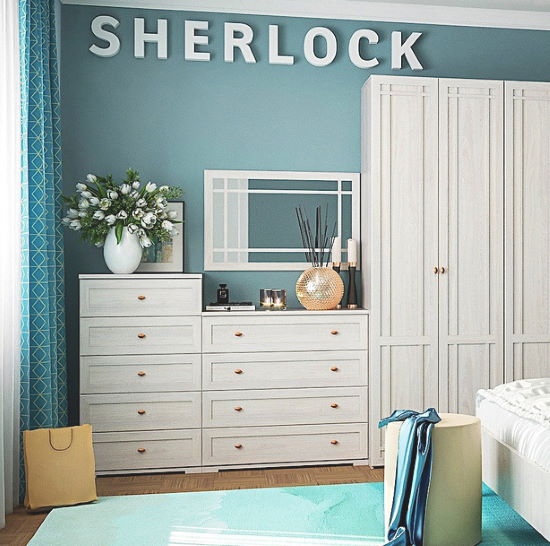 Фото Зеркало навесное Шерлок (Sherlock)-7 от производителя Глазов в Белогорске по цене 5 100 ₽