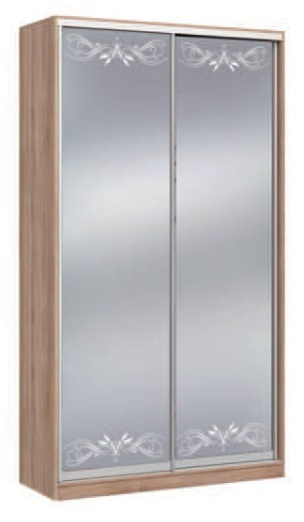 Фото Шкаф-купе Оскар 1.2 (1,2х0,6х2,2 - 2 двери) от производителя Мебель Маркет в Белогорске по цене 43 210 ₽