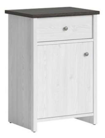 Фото Комод Порто KOM1D1S от производителя Black Red White (БРВ) в Белогорске по цене 8 480 ₽