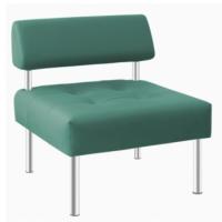 Кресло Офис (Office) без подлокотников (экокожа-ecо (Новый стиль) ) в Белогорске от производителя 