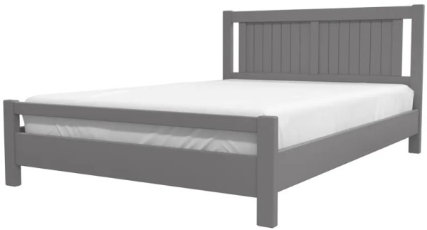 Фото Кровать двуспальная Ванесса (СМ 140х200) без основания с универсальными царгами от производителя Браво-мебель в Белогорске по цене 15 200 ₽