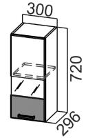 Фото  кухня арабика шкаф навесной ш300с производитель SV-мебель