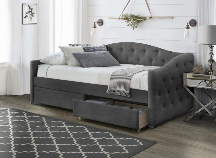 Фото Кровать односпальная Halmar Aloha (СМ 90х200) c ортопедическим основанием от производителя Halmar  в Белогорске по цене 54&nbsp;950 ₽