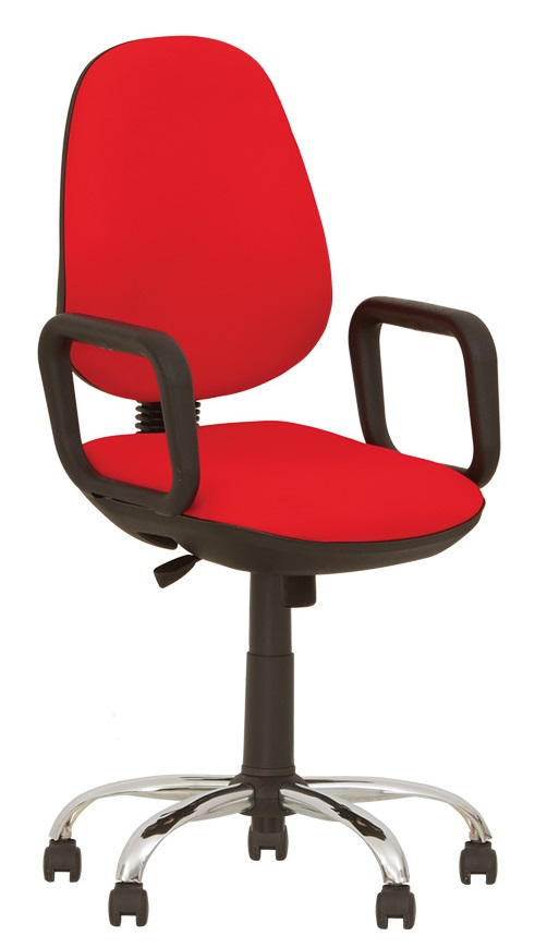 Фото Кресло для персонала Комфорт (Comfort) GTS active 1 (хром RU) от производителя Новый стиль в Белогорске по цене 8 880 ₽