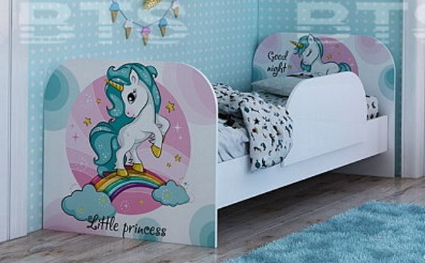 Фото Кровать детская Тойс КР-08 (СМ 80х180) от производителя БТС  в Белогорске по цене 10 440 ₽