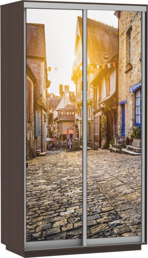 Фото Шкаф-купе Экспресс Дуо Фото (1,2х0,6х2,2 - 2 двери) от производителя Мебельная компания Е1 в Белогорске по цене 31 750 ₽