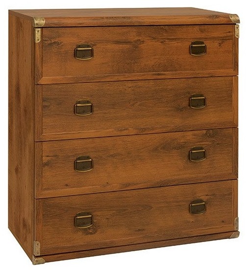 Фото Комод Индиана JKOM4S/80 от производителя Black Red White (БРВ) в Белогорске по цене 20 080 ₽