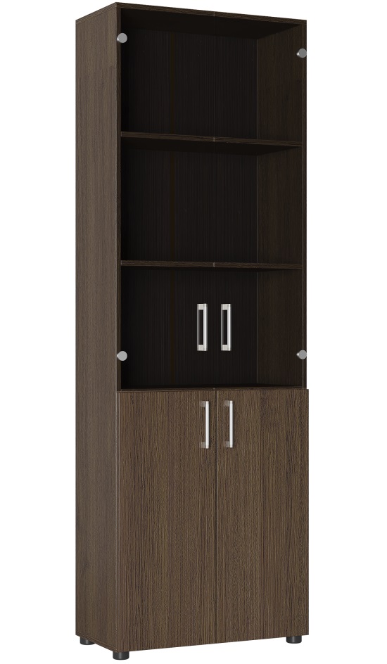 Фото Шкаф со стеклом Офис ОФ-303К от производителя Компасс в Белогорске по цене 16&nbsp;360 ₽