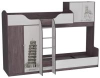 Фото krovati-nedorogie кровать 2-х ярусная №2 омега-18 (см 80х200) с основанием производитель Фант-мебель