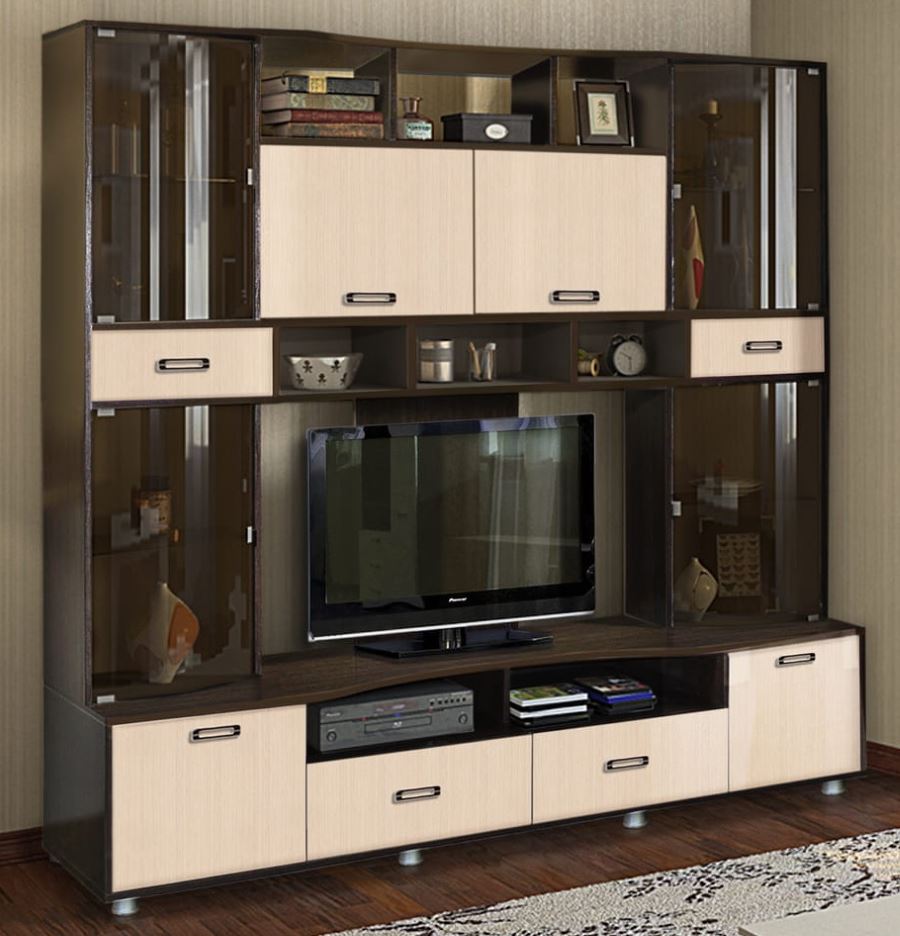 Фото Гостиная Аллегро вар.№4 ЛДСП от производителя Диал в Белогорске по цене 21 710 ₽