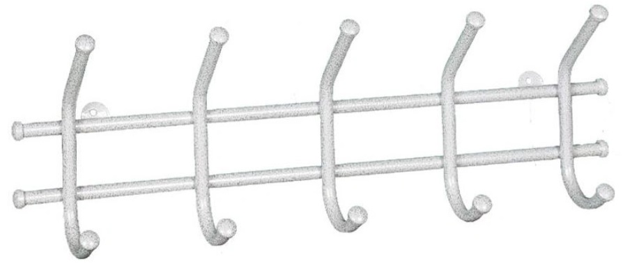 Фото Вешалка настенная Норма 5 от производителя Завод металлических изделий в Белогорске по цене 370 ₽