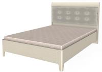 Фото dvuspalnye-krovati кровать двуспальная камелия кр-2072 (см 140х200) с ламельным основанием производитель Лером