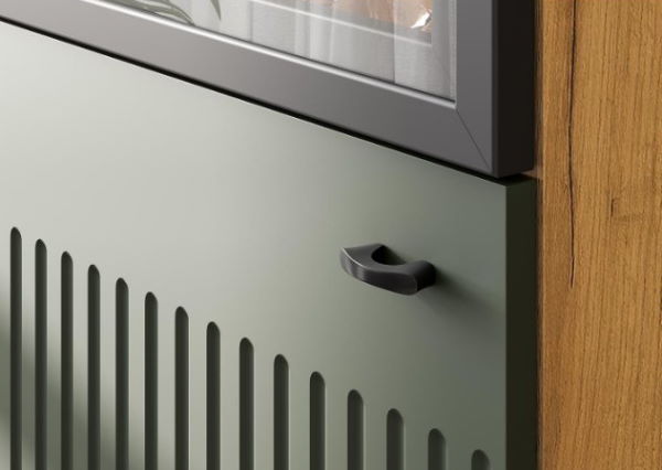 Фото Пенал со стеклом Милан от производителя SV-мебель в Белогорске по цене 9 620 ₽