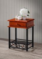 Тумба прикроватная ST-54 (черный-дуб, дуб (ТМК) ) в Белогорске от производителя 