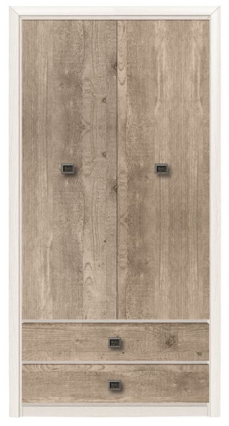 Фото Шкаф Коен REG2D2S (104) двухдверный от производителя Black Red White (БРВ) в Белогорске по цене 29&nbsp;890 ₽