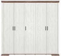 Фото shkafy-pyatidvernye шкаф marselle szf5d (242) пятидверный производитель Black Red White (БРВ)