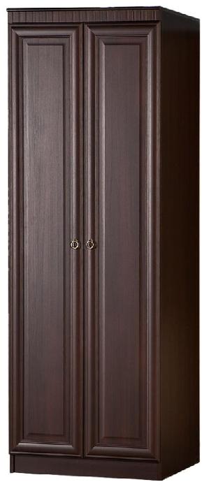 Шкаф Инна 609 (80) двухдверный (денвер темный, денвер темный,(Яна))
