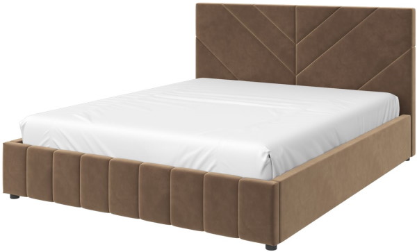 Фото Кровать двуспальная Нельсон (Линия) (СМ 140х200) без основания от производителя Браво-мебель в Белогорске по цене 14 330 ₽
