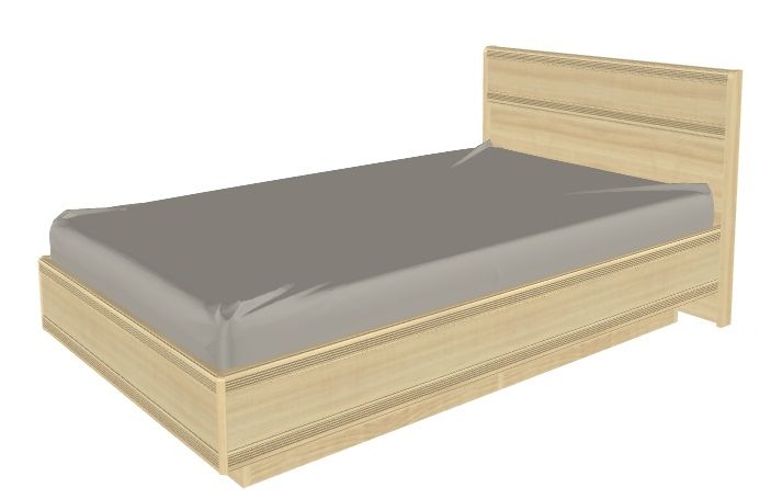 Фото Кровать двуспальная Карина КР-1002 (СМ 140х200) с подъемным механизмом от производителя Лером в Белогорске по цене 37&nbsp;480 ₽