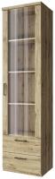 Фото kollektsiya-mebeli-doorset-anreks шкаф с витриной 1v2s дорсет (doorset) производитель Анрэкс