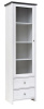 Фото Шкаф-витрина Порто REG1W2S от производителя Black Red White (БРВ) в Белогорске по цене 19&nbsp;490 ₽