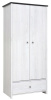 Фото Шкаф Порто SZF2D1S (89) двухдверный от производителя Black Red White (БРВ) в Белогорске по цене 20&nbsp;080 ₽