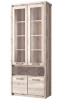 Фото Шкаф с витриной 2V2D1S Джаз (Jazz) от производителя Анрэкс в Белогорске по цене 26&nbsp;310 ₽