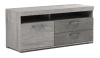 Тумба под ТВ Денвер Д-4 (риббек серый, риббек серый-камень темный (СБК) )