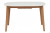 Стол обеденный Боско (Bosco) (100) (№4 массив дерева, мдф-белый,  натуральный бук (Tetchair) )