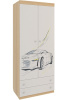 Фото Шкаф комбинированный Форсаж двухстворчатый с ящиками МKF-01 от производителя Мебельсон в Белогорске по цене 10&nbsp;300 ₽