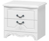 Фото Тумба прикроватная Лотос белый от производителя Браво-мебель в Белогорске по цене 6&nbsp;320 ₽