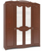 Фото Шкаф Лотос ШР-4 (178) четырехдверный от производителя Браво-мебель в Белогорске по цене 35&nbsp;360 ₽