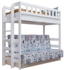 Фото Кровать двухъярусная №3 (СМ 80(110)х190) с основанием от производителя Фант-мебель в Белогорске по цене 48&nbsp;600 ₽