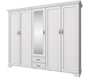 Фото Шкаф 5DG2SZ Тиффани (Tiffany) (259) пятидверный от производителя Анрэкс в Белогорске по цене 108&nbsp;200 ₽