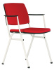 Фото Стул для посетителя Айсит (Isit) luks arm (белый) от производителя Новый стиль в Белогорске по цене 4&nbsp;940 ₽